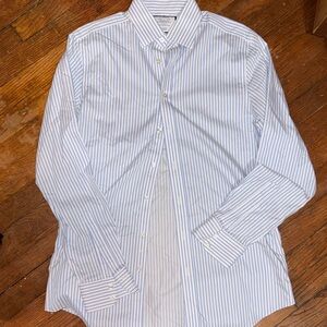 Charles Tyrwhitt Slim Fitt Men's Striped Button-Down Shirt